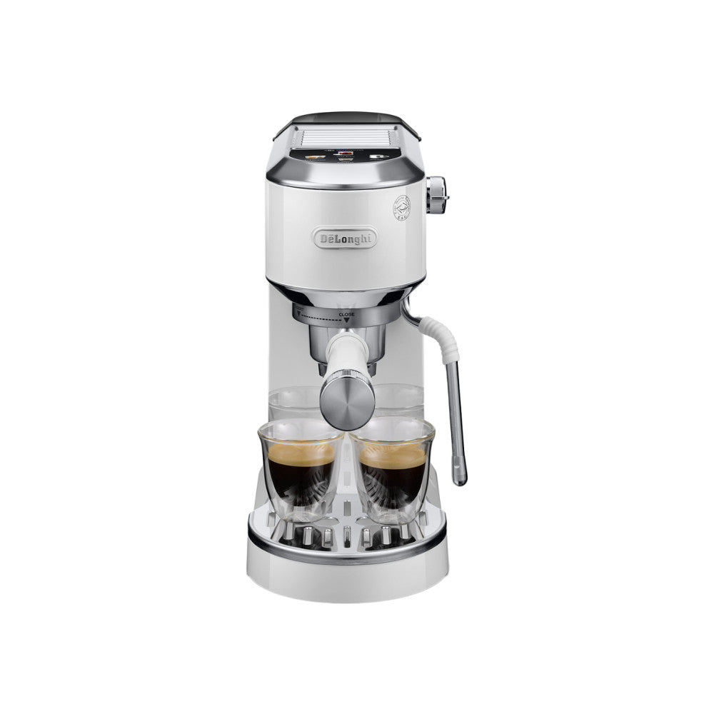 DeLonghi Dedica Duo EC890.WI Espresso Coffee Machine β White