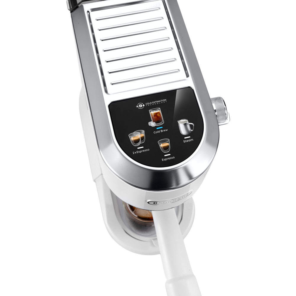 DeLonghi Dedica Duo EC890.WI Espresso Coffee Machine β White